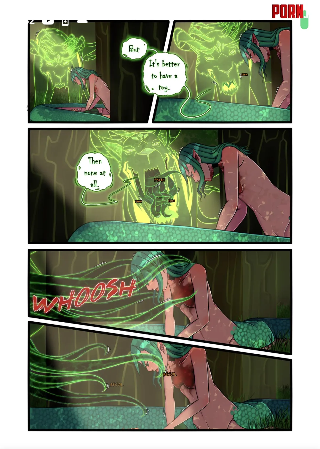 A close call noodle update vorish scene I guess by MousyLou91