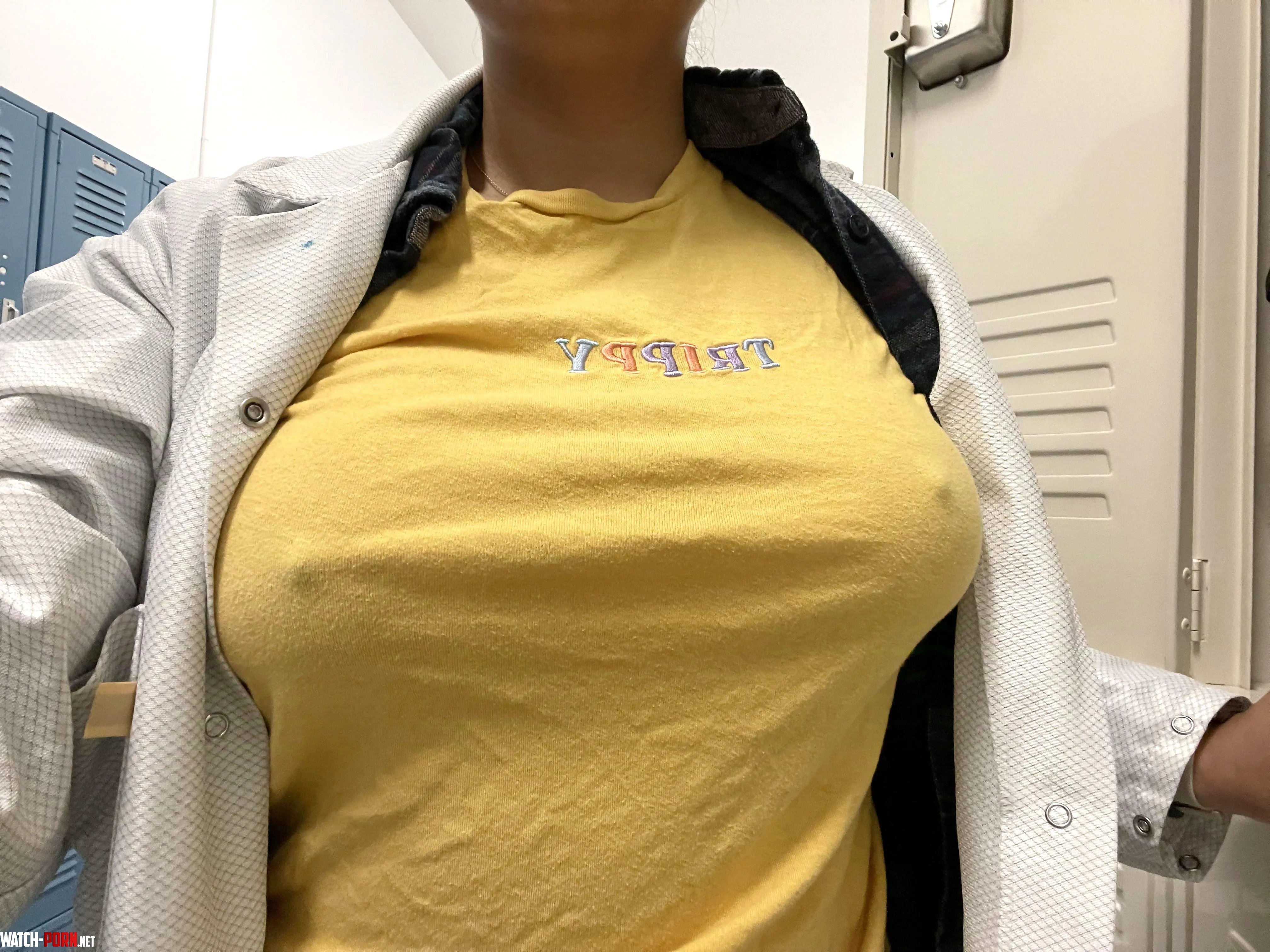 Should wifey continue to show off her braless pokies at work by browningbears