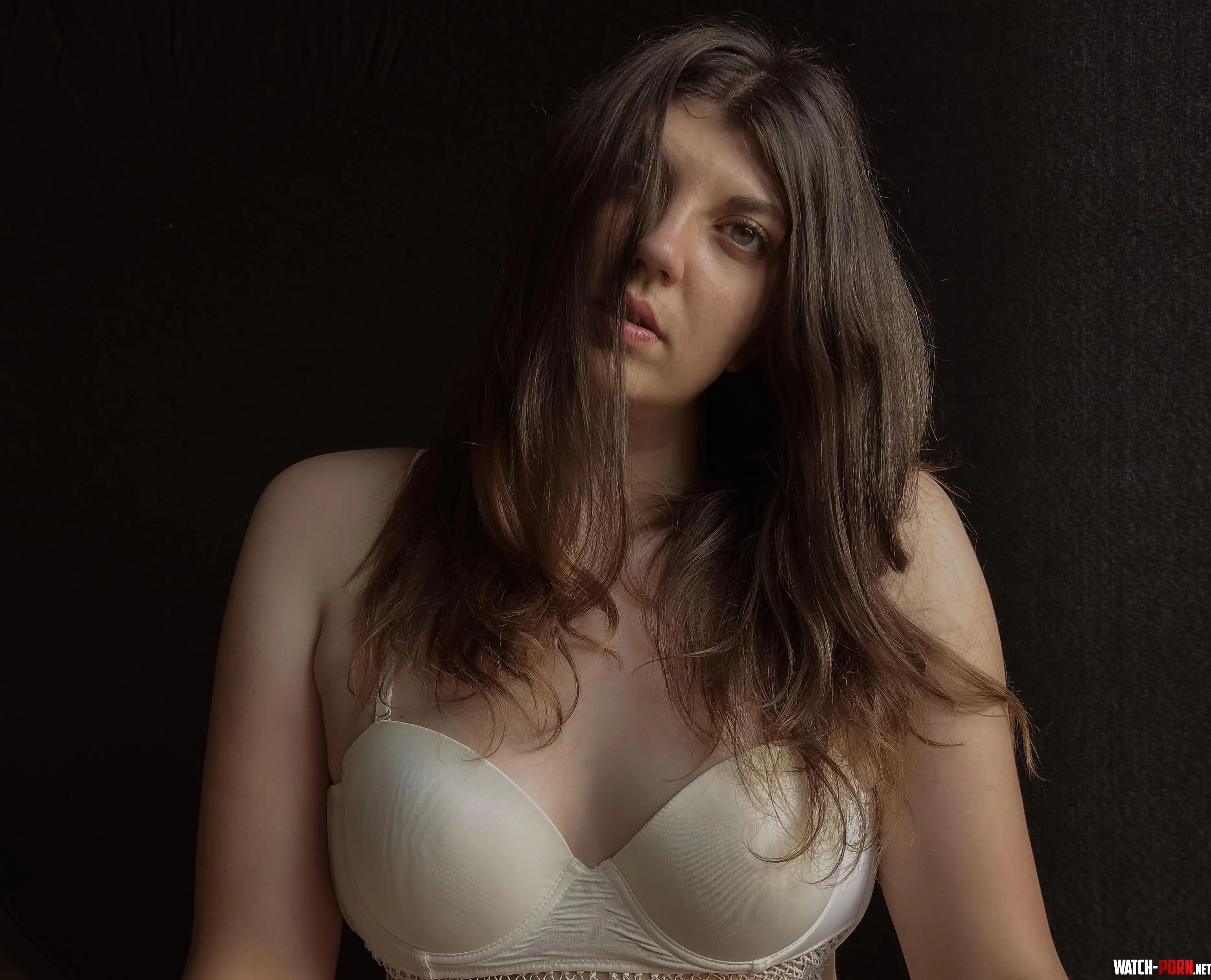 Tired but happy that in favourite bra by Chelseajam