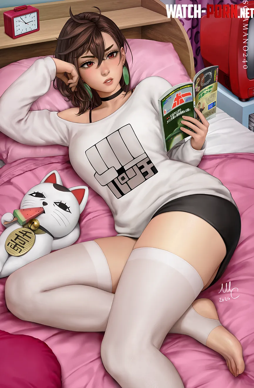 Momo Ayase Dandadan by xSaviour_N
