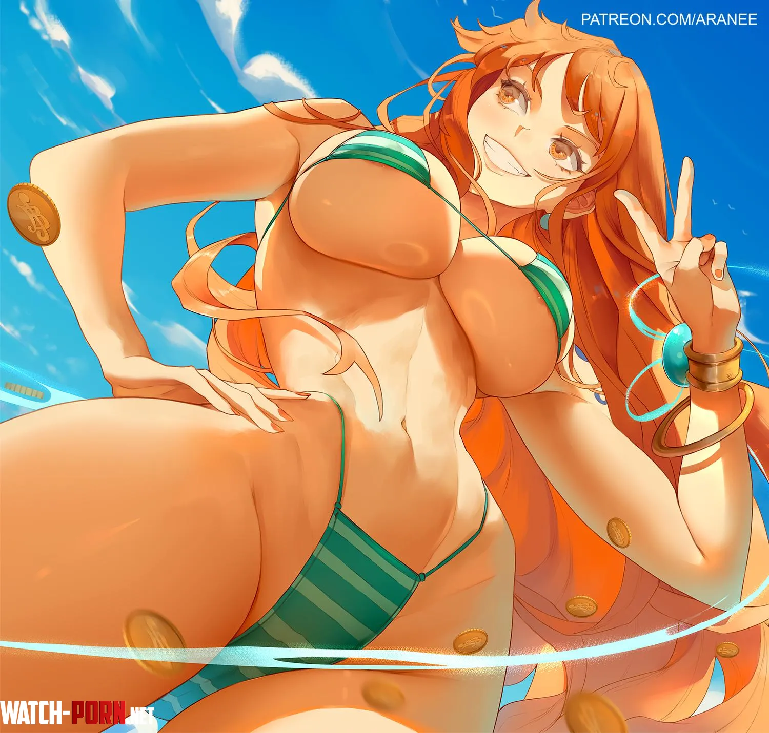 Nami Aranee One Piece by EroMestre