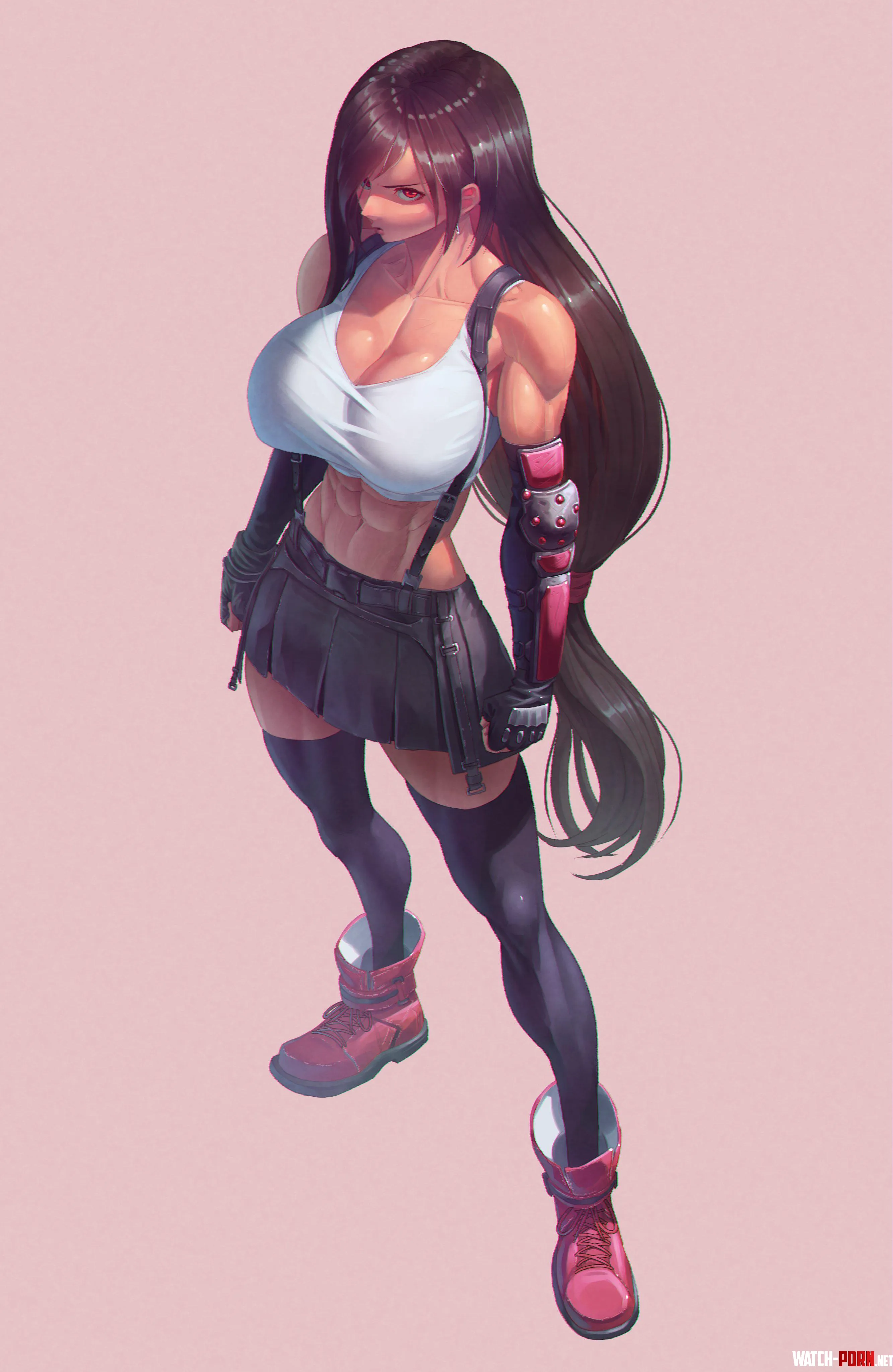 Tifa Lockhart cheesedong by TheTMoneyMan