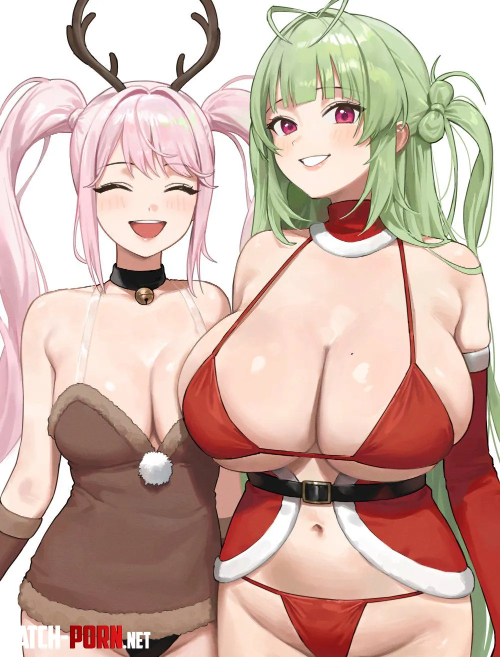 Santa amp Deer Nikke by xSaviour_N