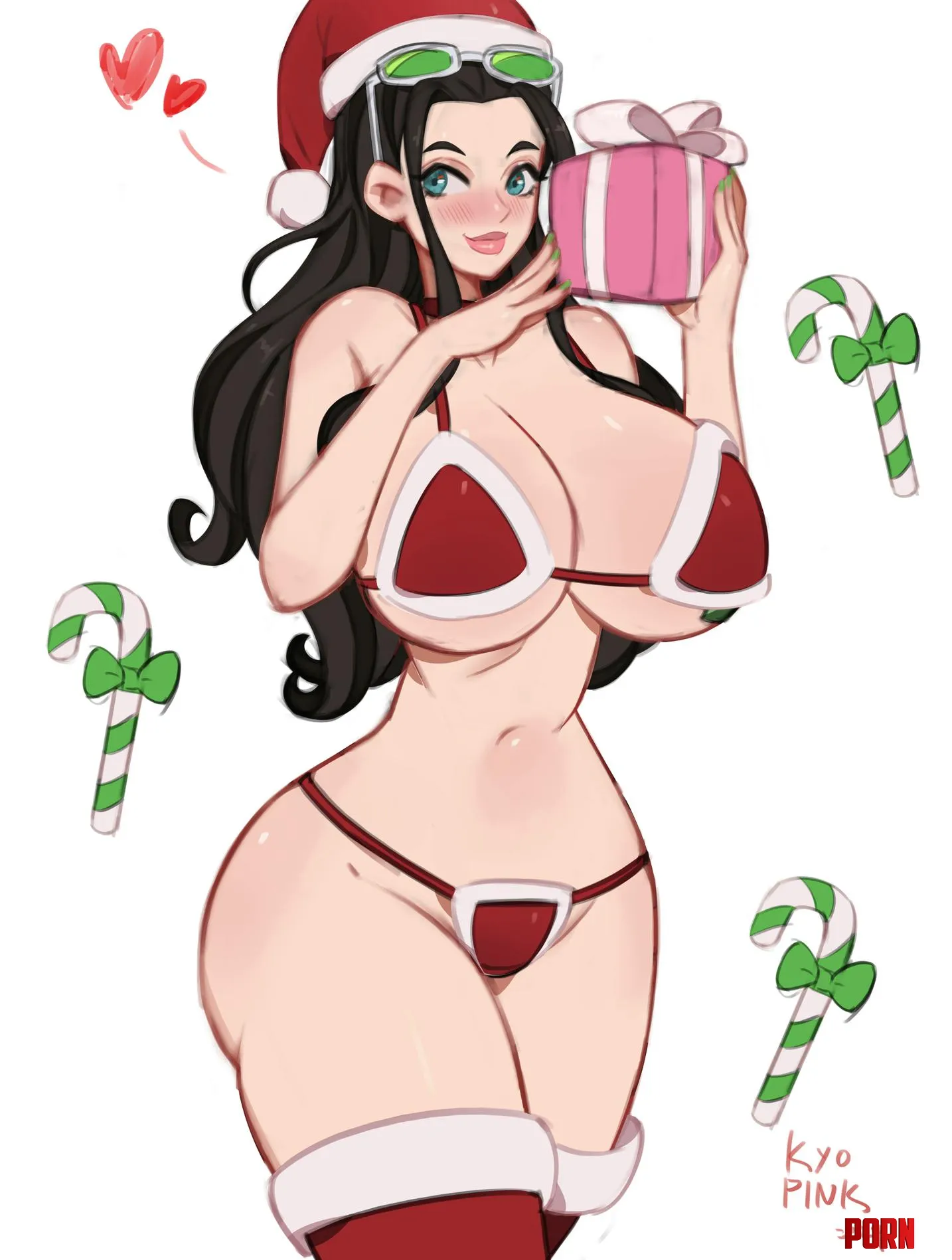 Robin wishing you a Merry Christmas Kyopink611 one piece by big3inches_3