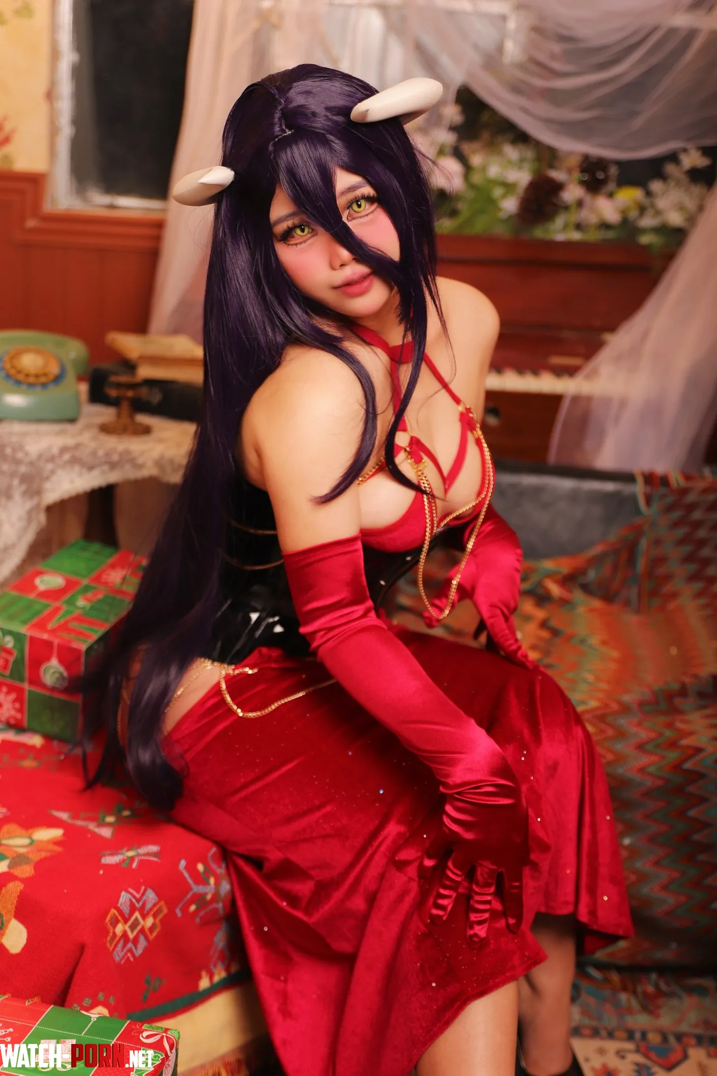 Christmas Albedo by JinYu Kiki by _trapd00r_