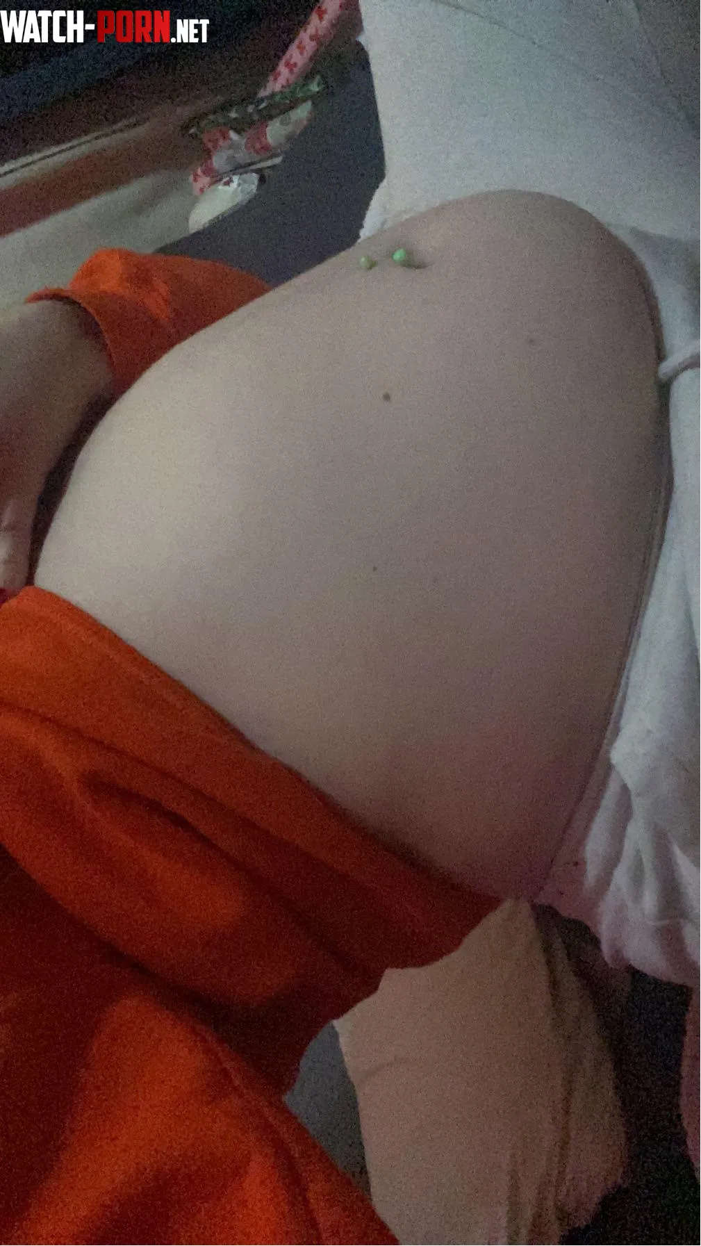 sooo in love with how my belly is looking by Own_enemy9718