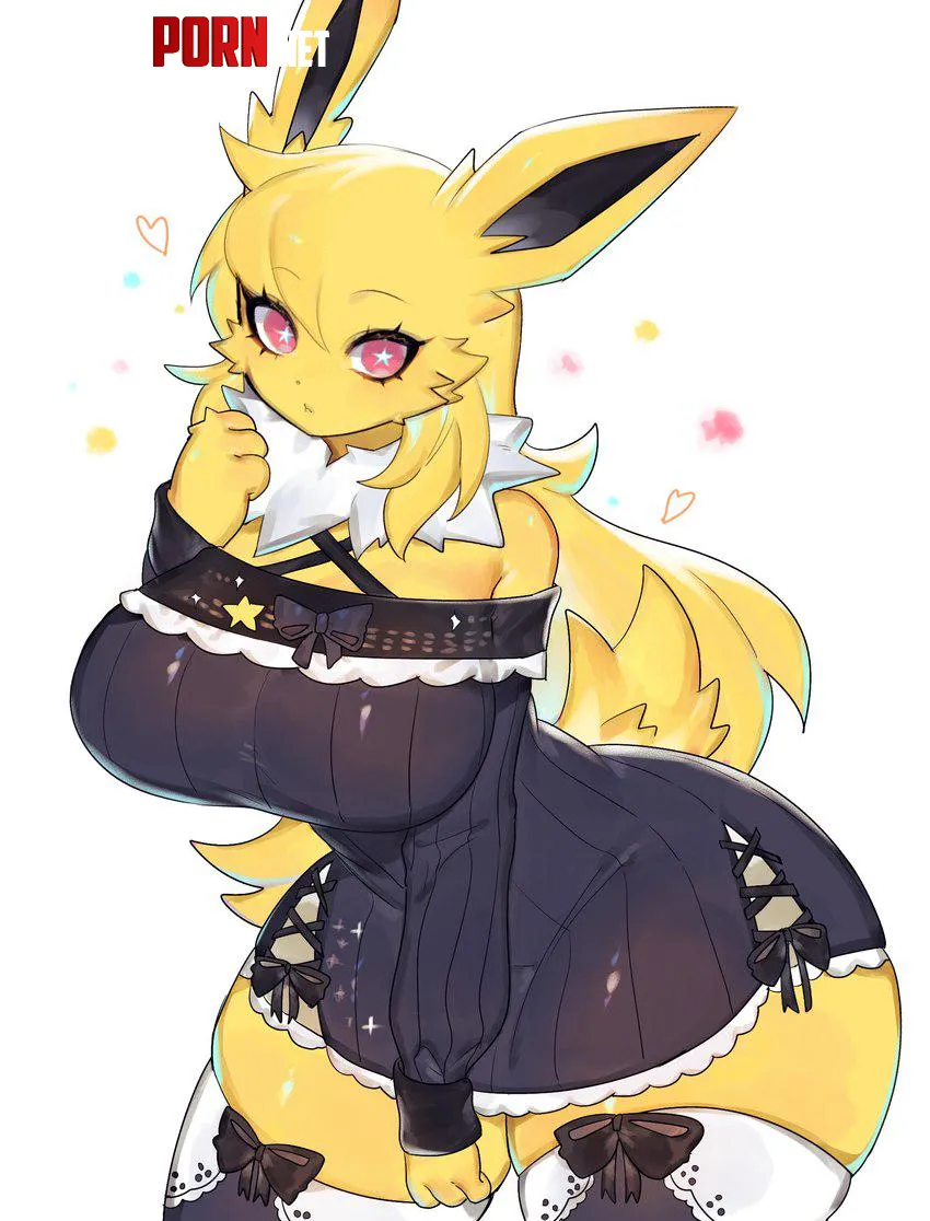 Cutie Jolteon togetoge by PokeGirlChriz