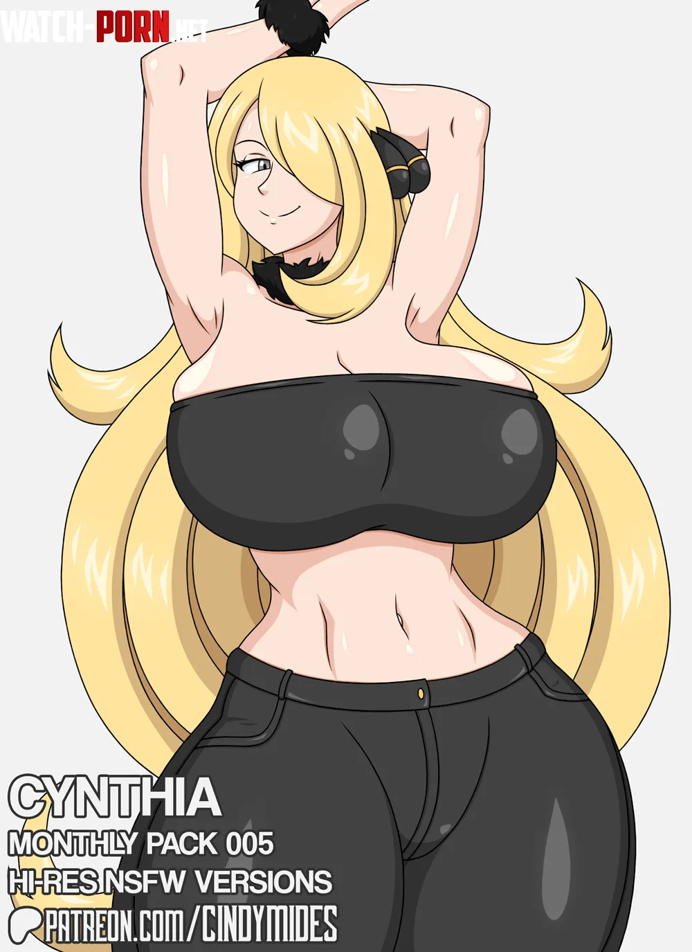 Cynthia  Monthly Pack 005 cmides Pokemon by MiaGray22