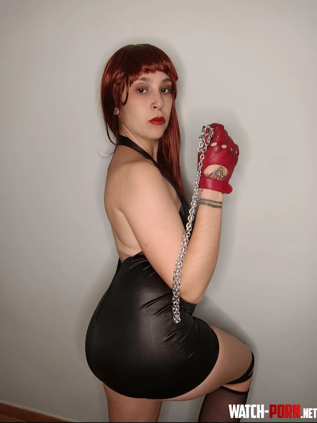 What turns you on more me with this latex or with that chain by LMojito