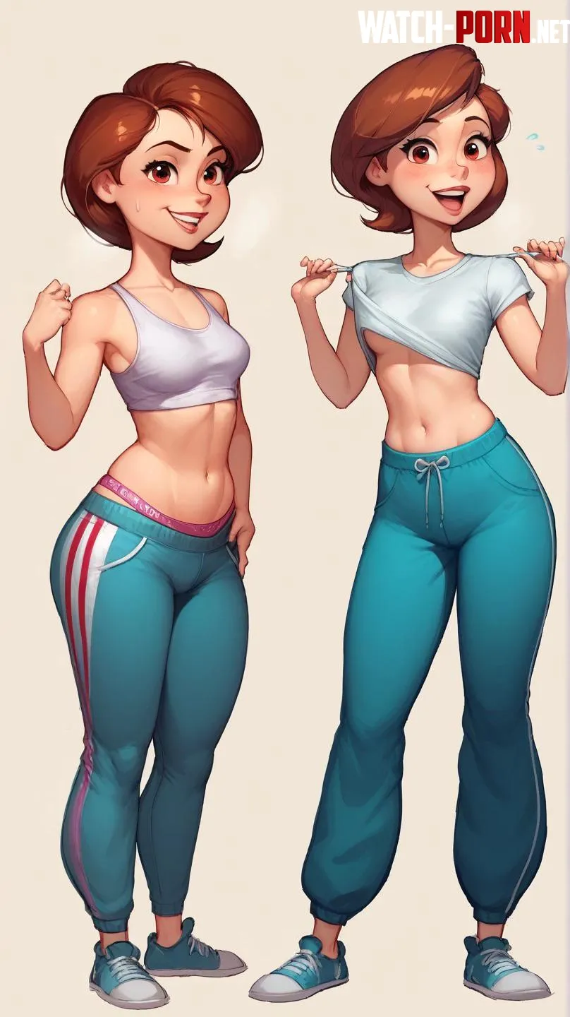 My Elastigirl art by Turbulent_Archer7372