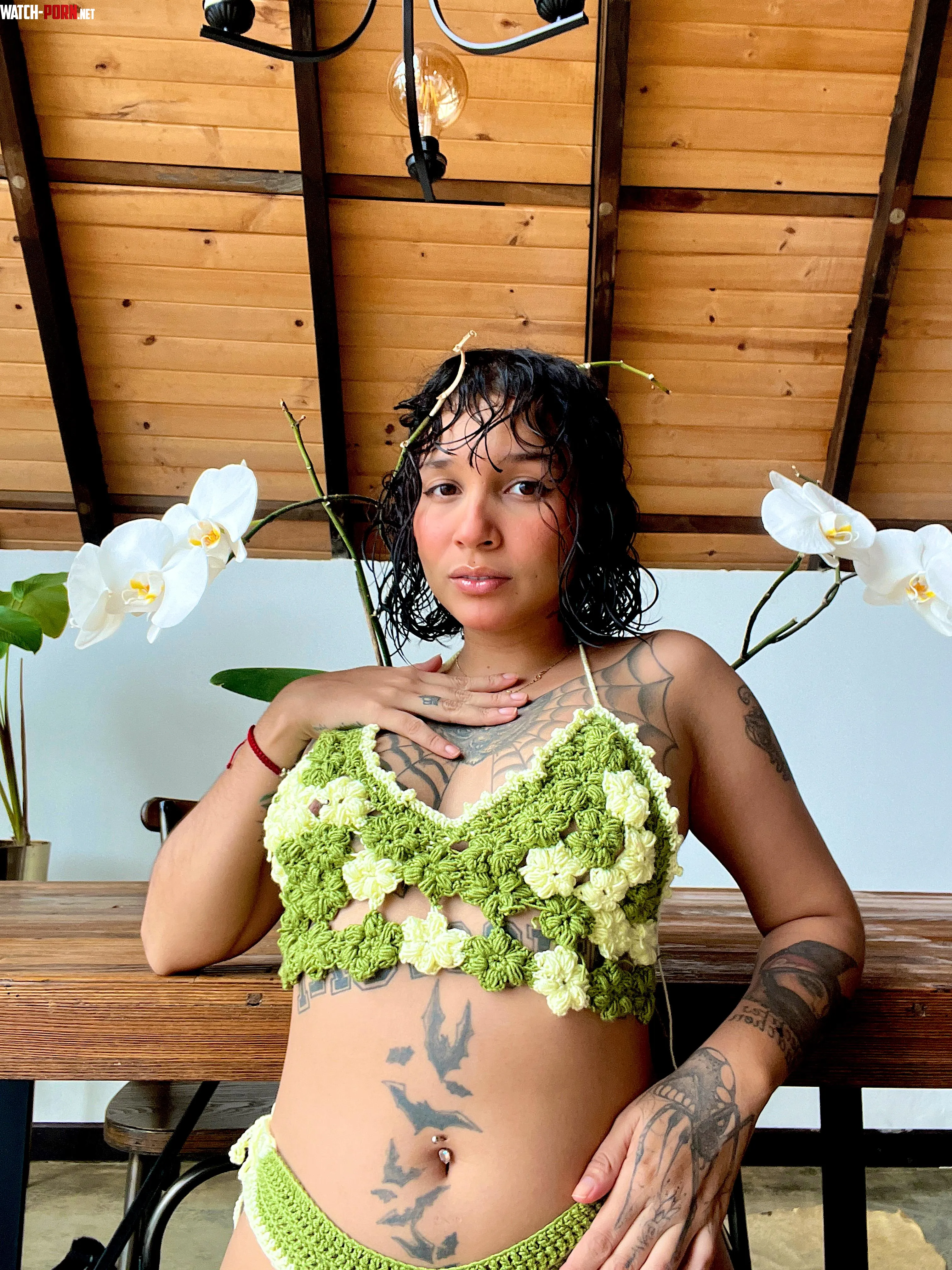 today I bring you a very caribbean look by drymeatsfrydeep