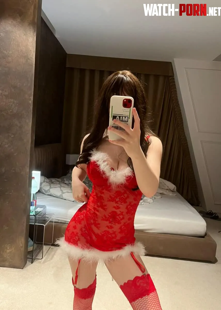 mirror mirror on the wall am i a good xmas doll by Shy_Bloom