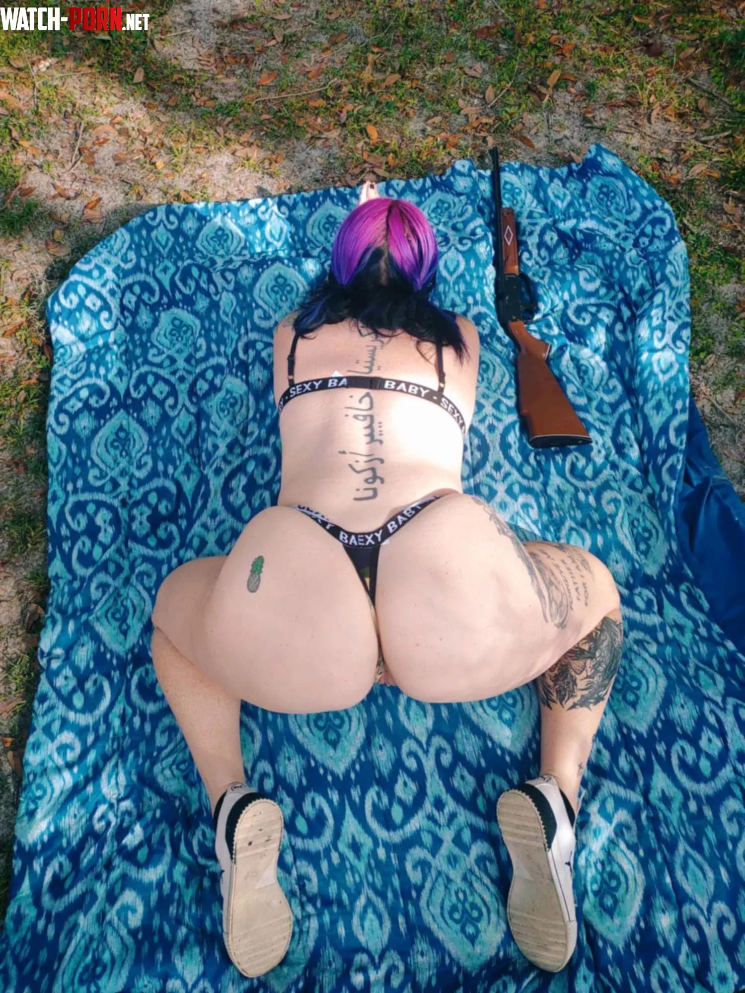 Gotta be comfy while practicing  by Tattooslut94