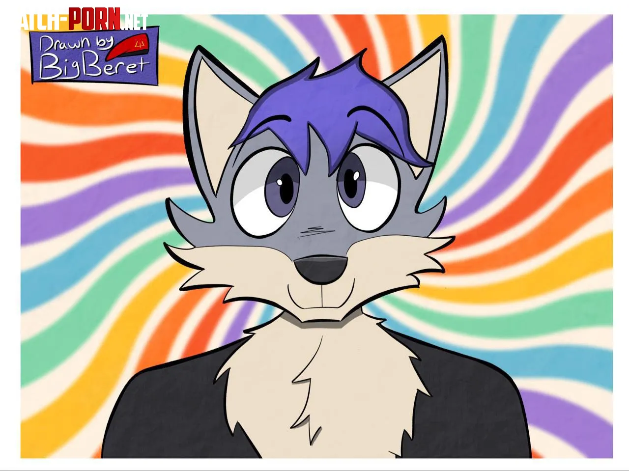 A headshot request I drew by big_beret