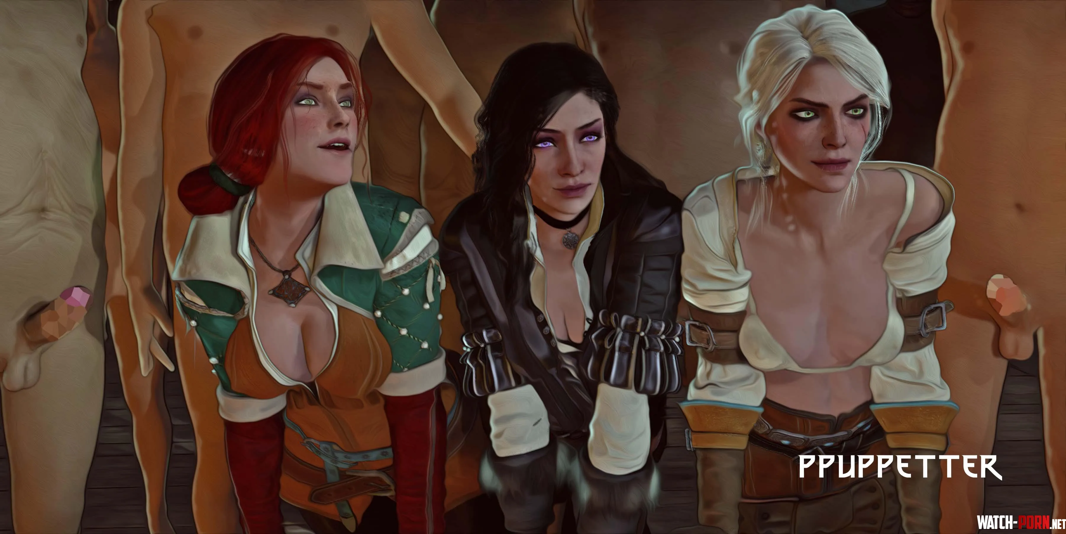 Happy Holidays Witcher The Witcher 3 PPuppetter by PPuppeter
