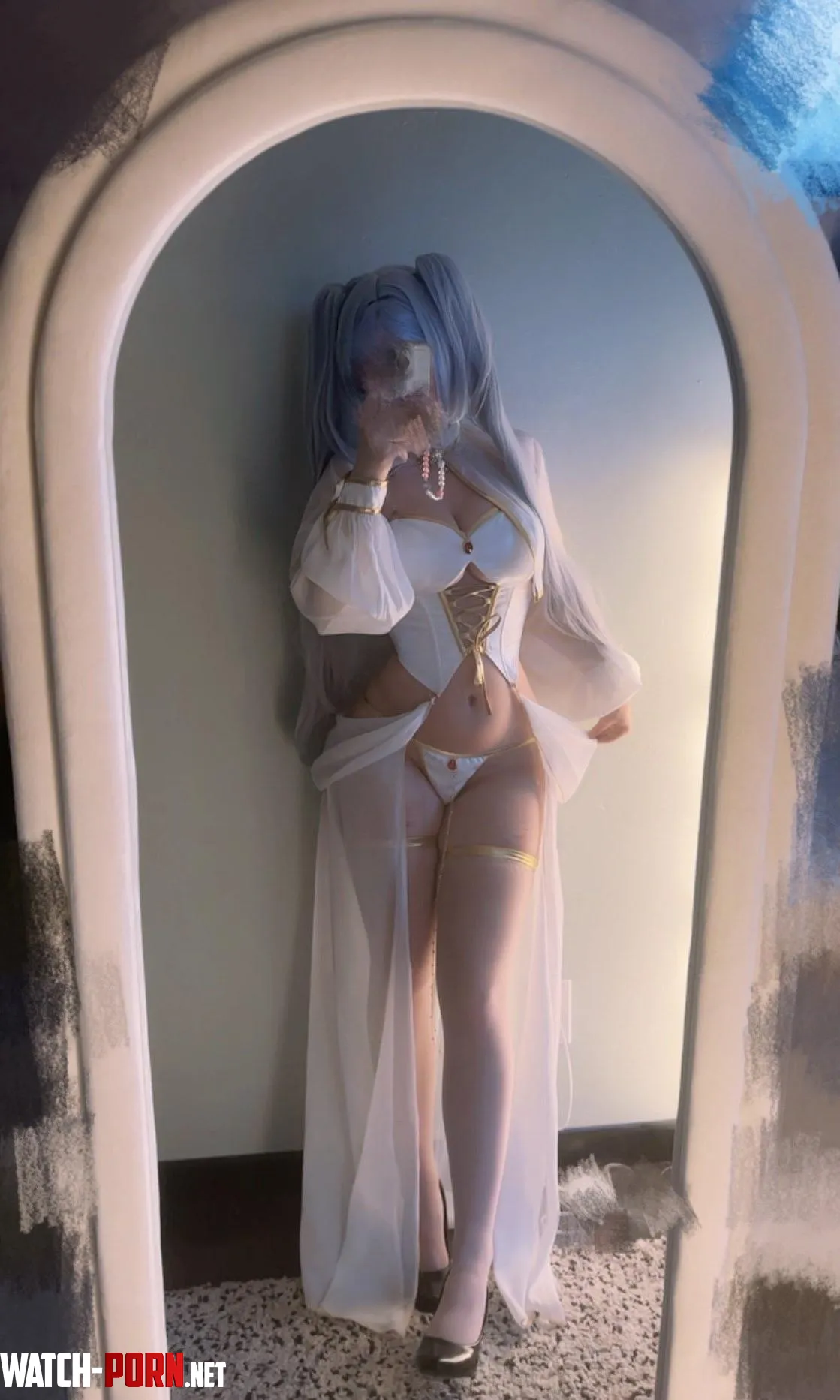 Frieren cosplay by me  by mooonpie_