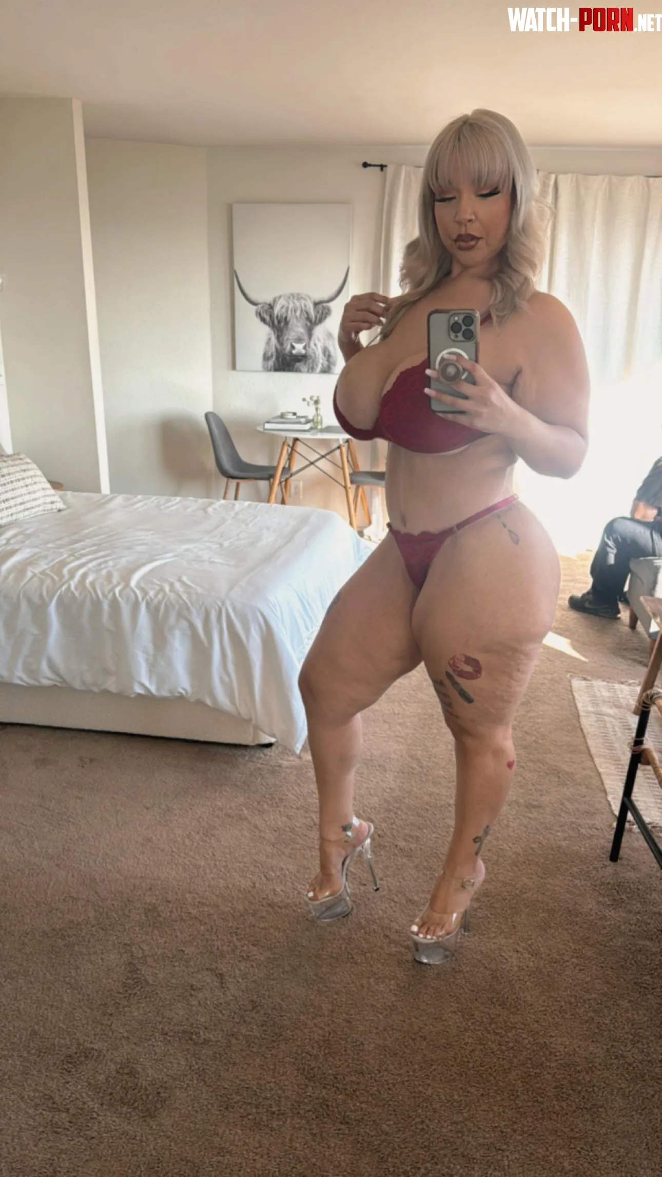 Get on the bed and let me take you on a wild ride  by BimboInTraining_