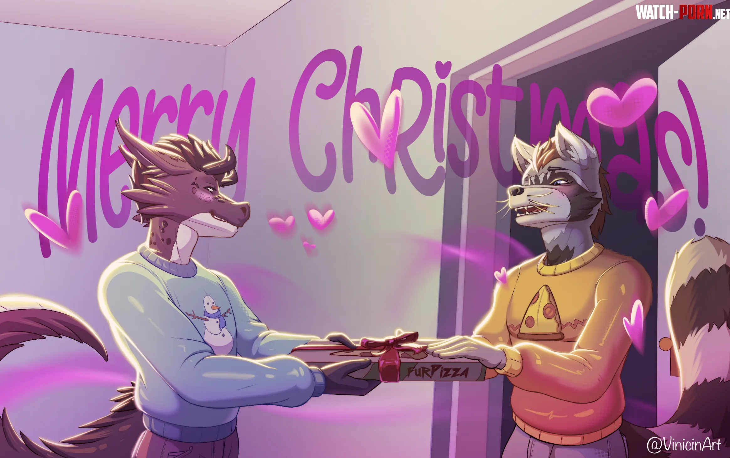 Am I still allowed to post Christmas art lol Artwork by me VinicinArt by PepinoFalante