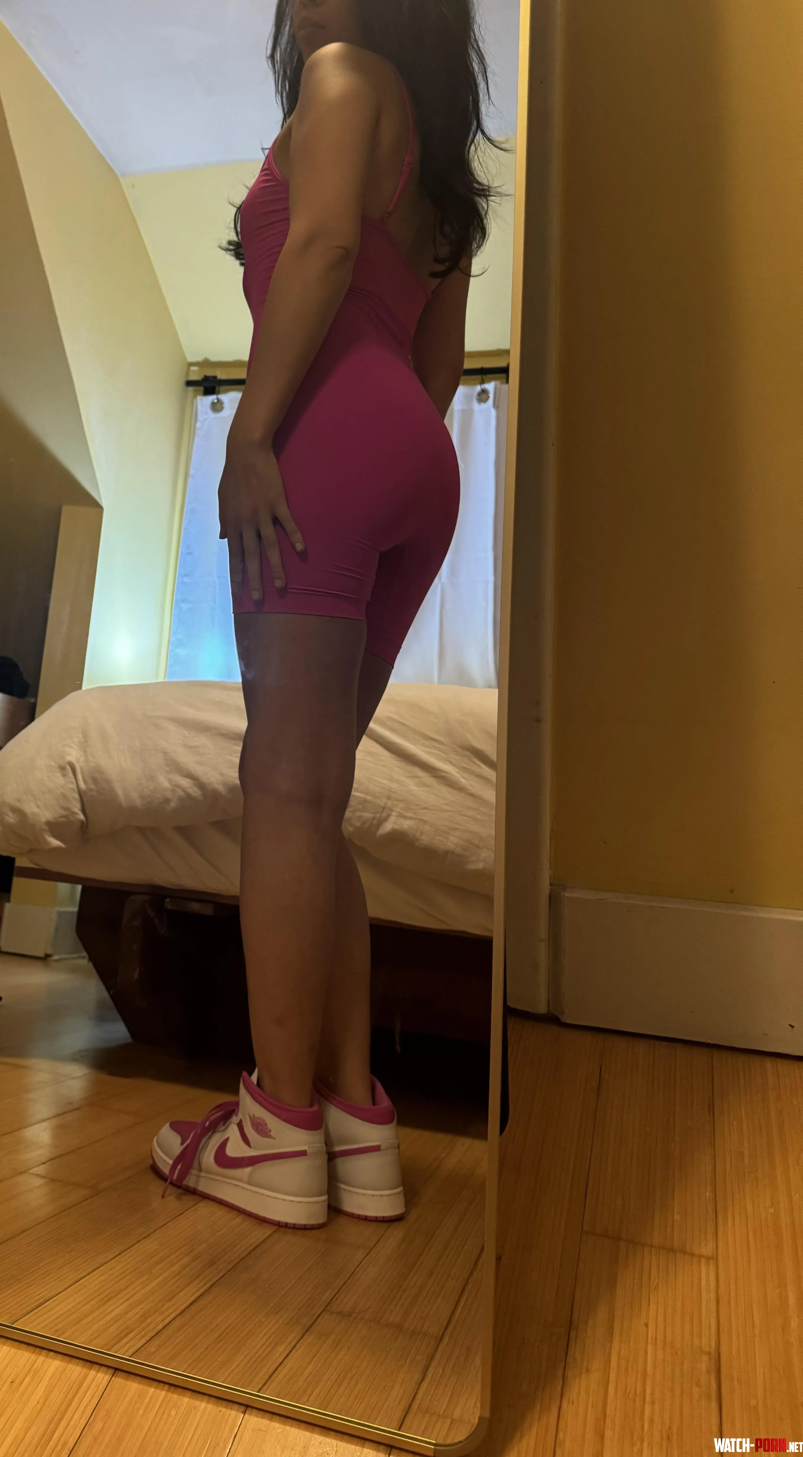 Did the hot pink make you do a double take  by Marianabitty