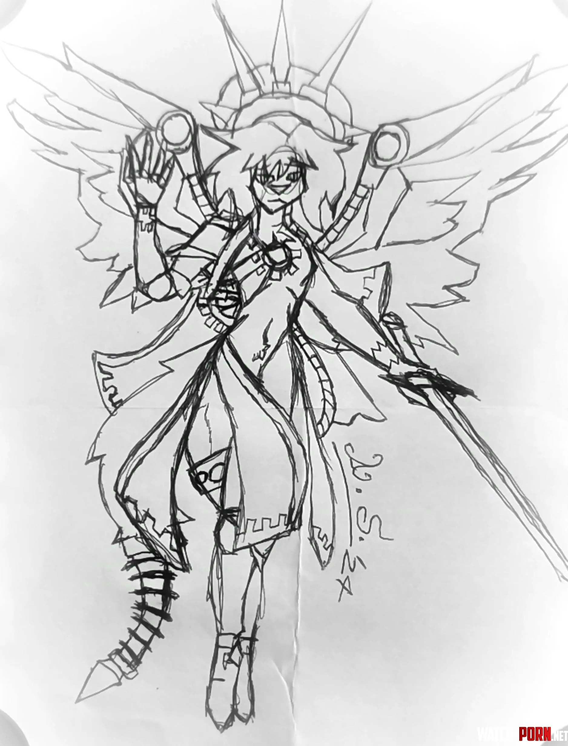 Pen only practice i made while bored 27122024 by Dalek_Sath