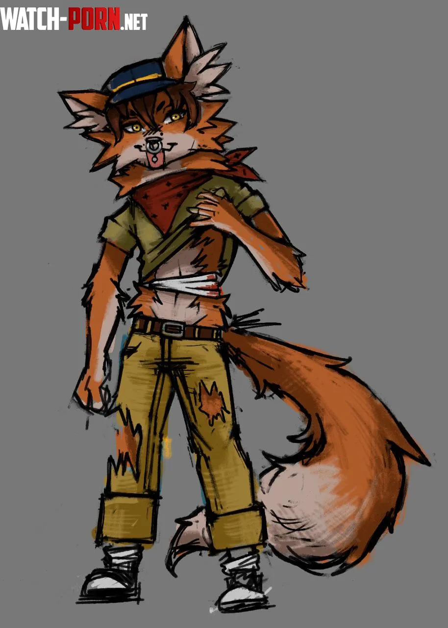 First time drawing furry art by walterwallywa
