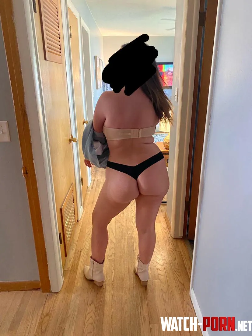 Who thinks my wife should go out like this tonight by AccountantExotic4702