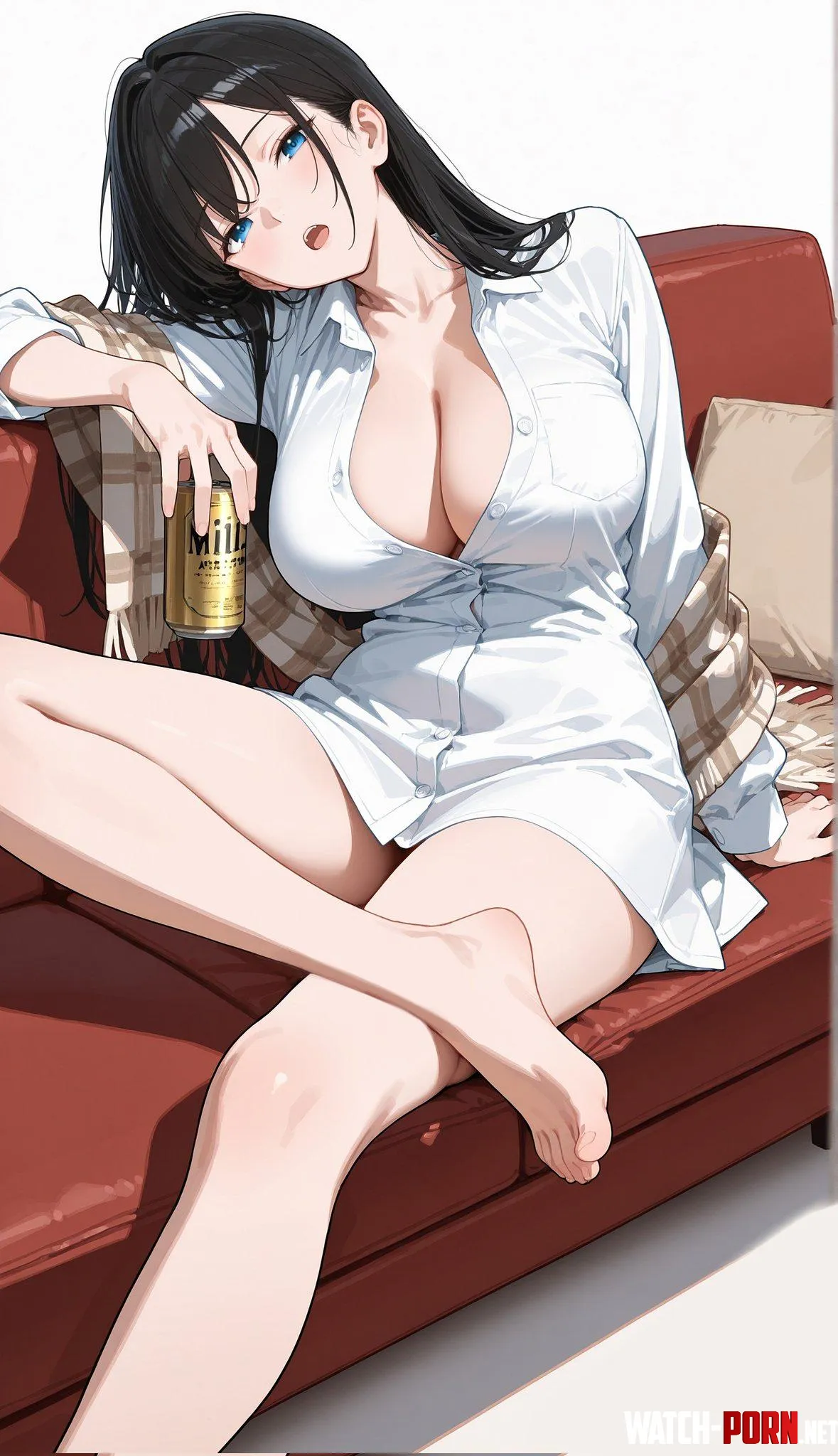 Drunk on the Couch  by CheetahSperm18