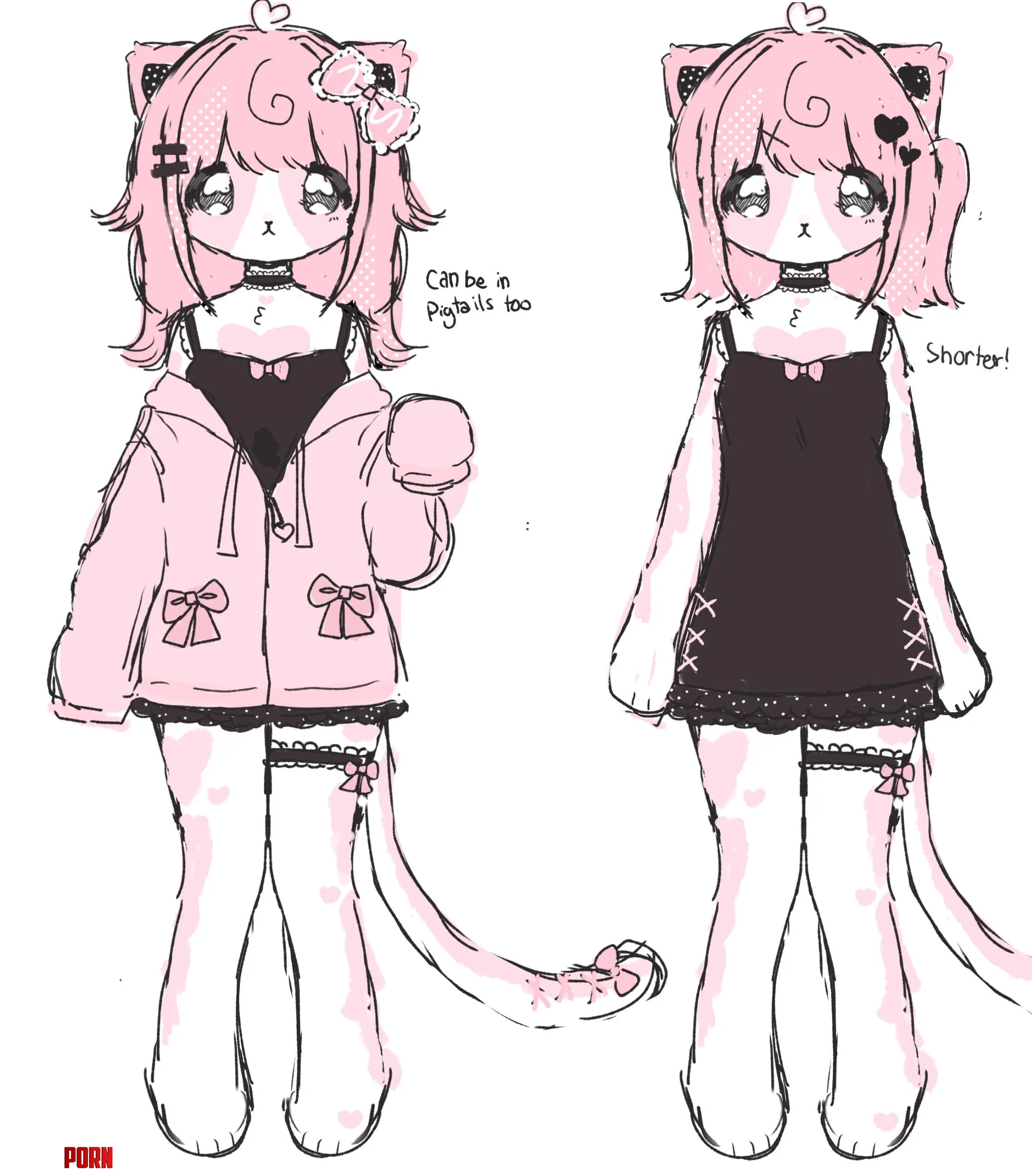 my first fursona by sweetpuddingcup