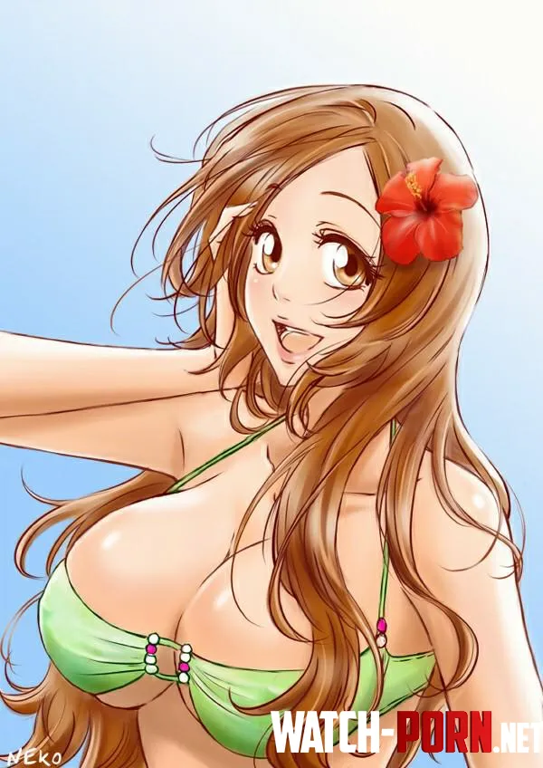 Summertime Orihime NEKO on Pixiv BLEACH by TheDerpSpoon