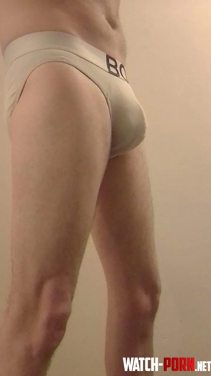 Bulge in Box briefs  49 Bi Manchester UK  by LycraLover75
