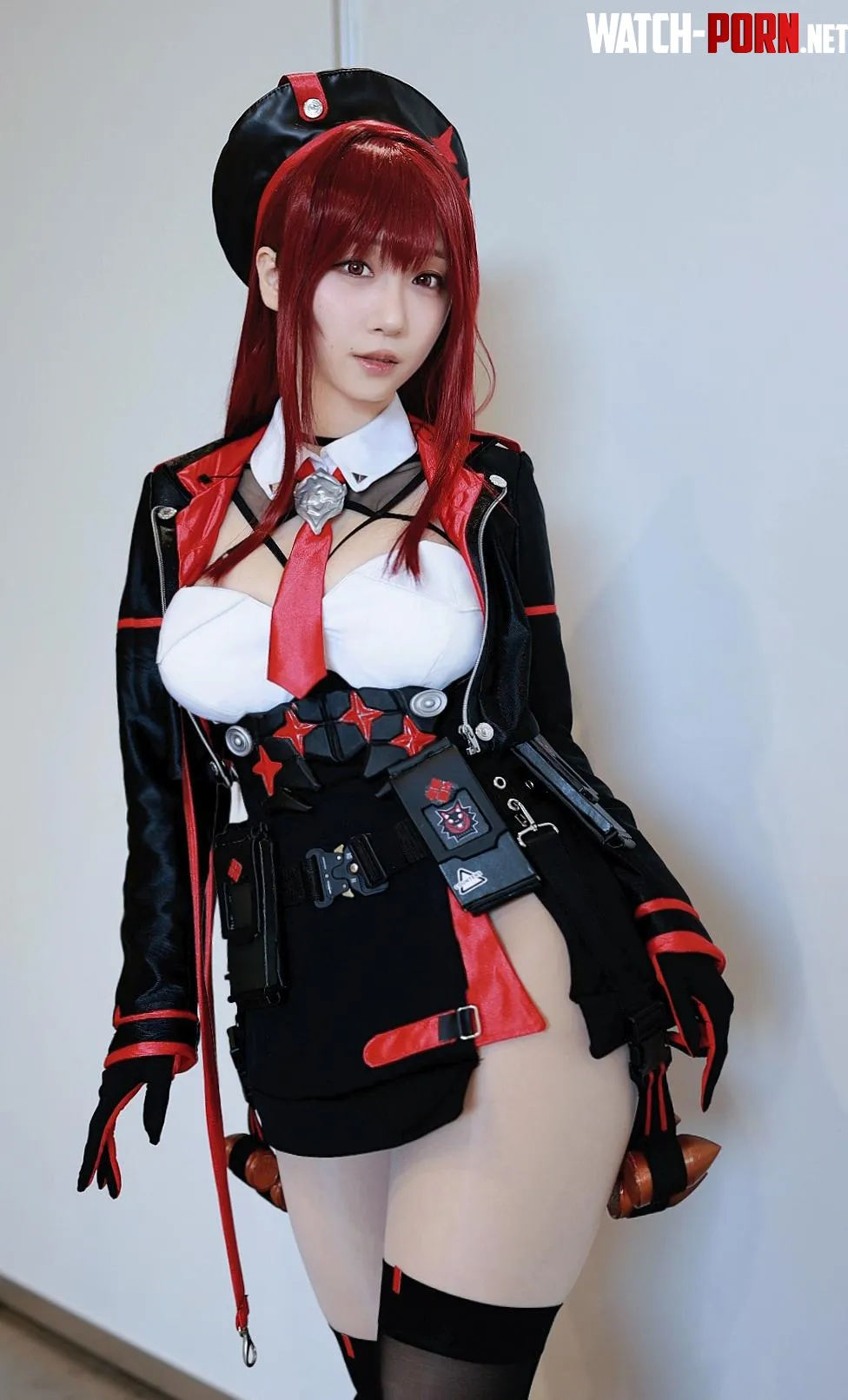 Red Rapi cosplay by iorimoefive Nikke by Boring_water33