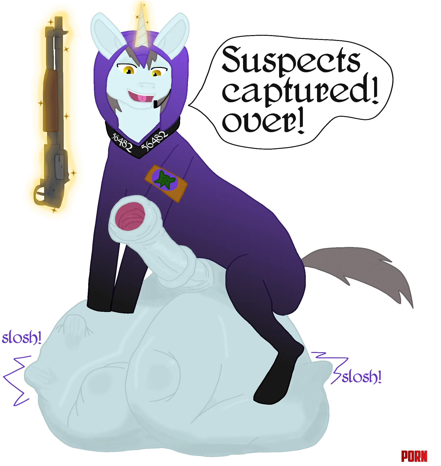 image Police pony cock vore OC MLP Endo by Xada_Nep_zealot