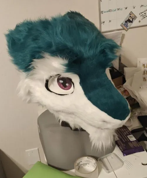 Thumbnail Sergal Commission WIP for the New Year by monsoon-storm | Furry