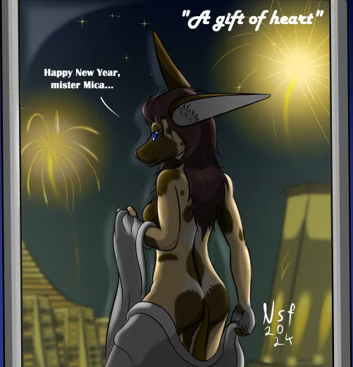 Thumbnail New Year's Wishes: Furry Celebrations Begin by NotsoslyFoxxo