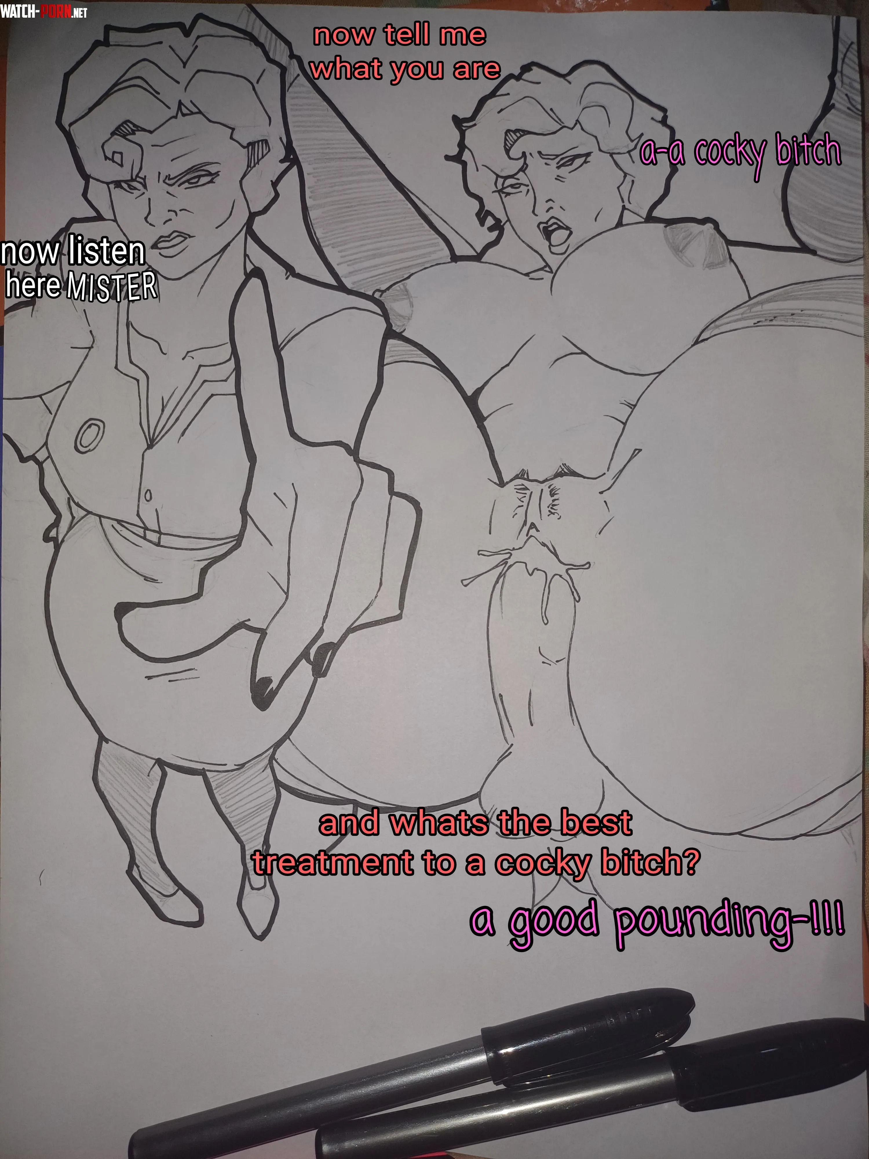 I sketched some dolores umbridge last year and i have nowhere to post so here you go by kalxto