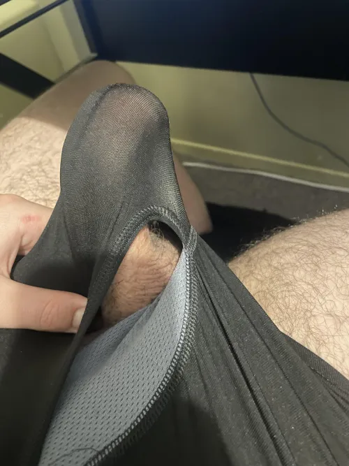 Thumbnail Revealing a Nice Big See-Through Bulge by Lucasthebeast18