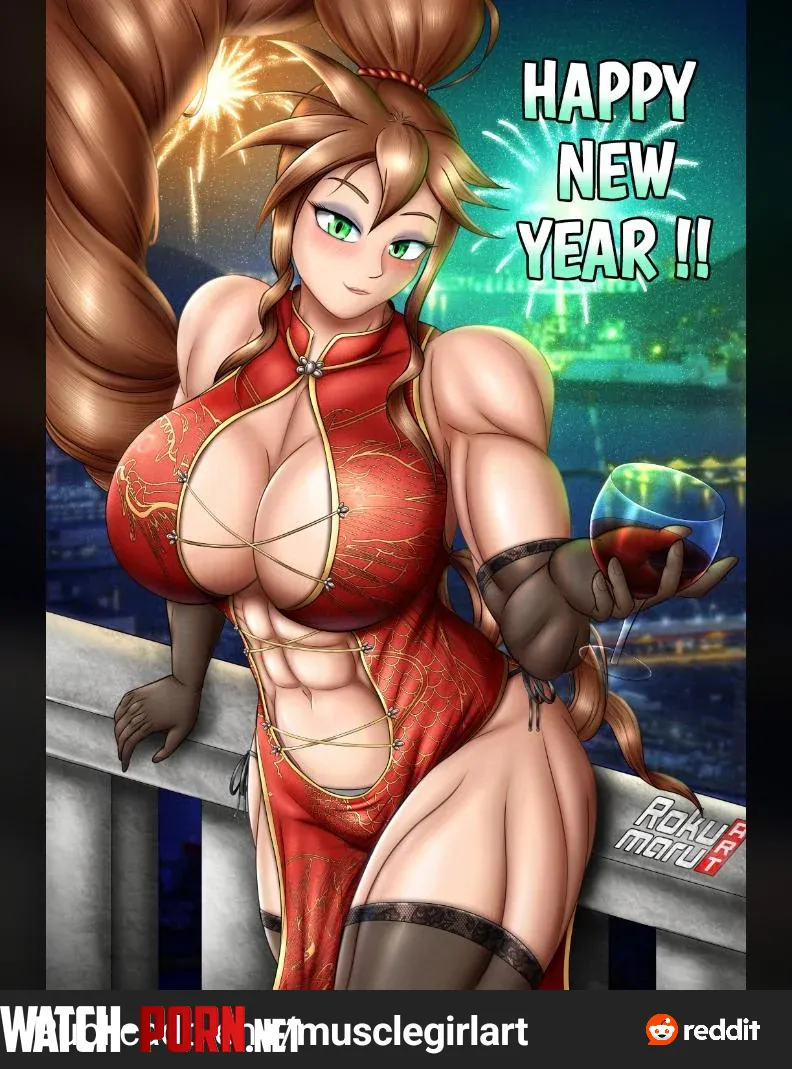 Happy 2025 RokumaruArt Original by RokumaruArt