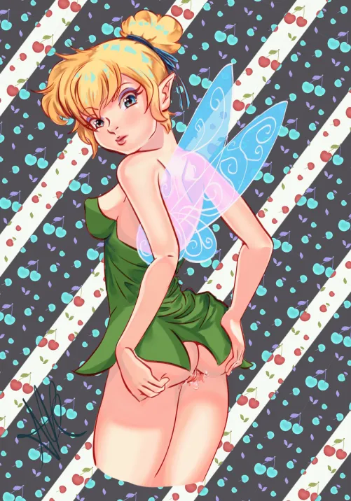 Thumbnail Tinkerbell Disney to Ring in the New Year by AkariKuzu - Rule34