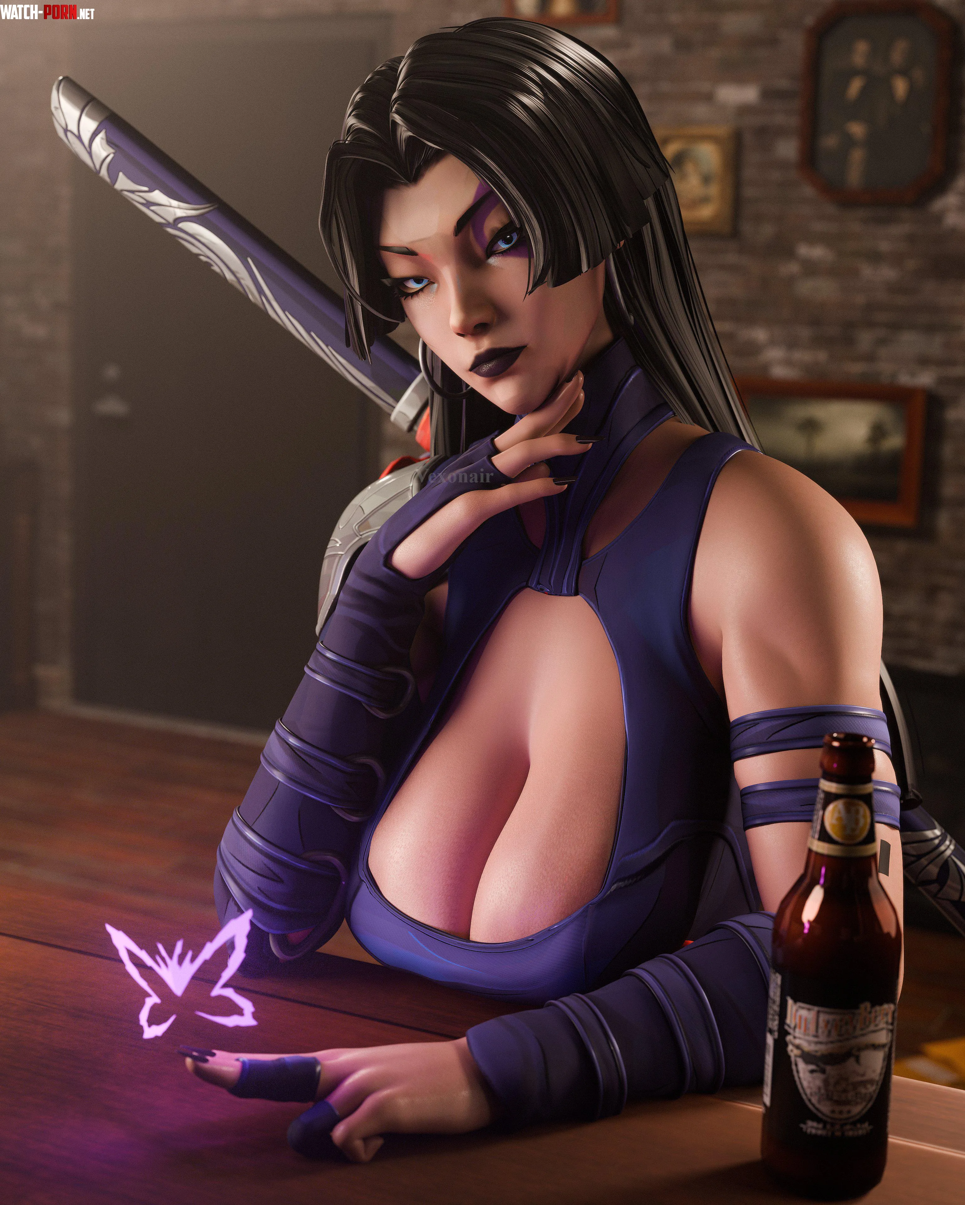 Psylocke  Sealed Fate Vexonair Marvel Rivals by EroMestre