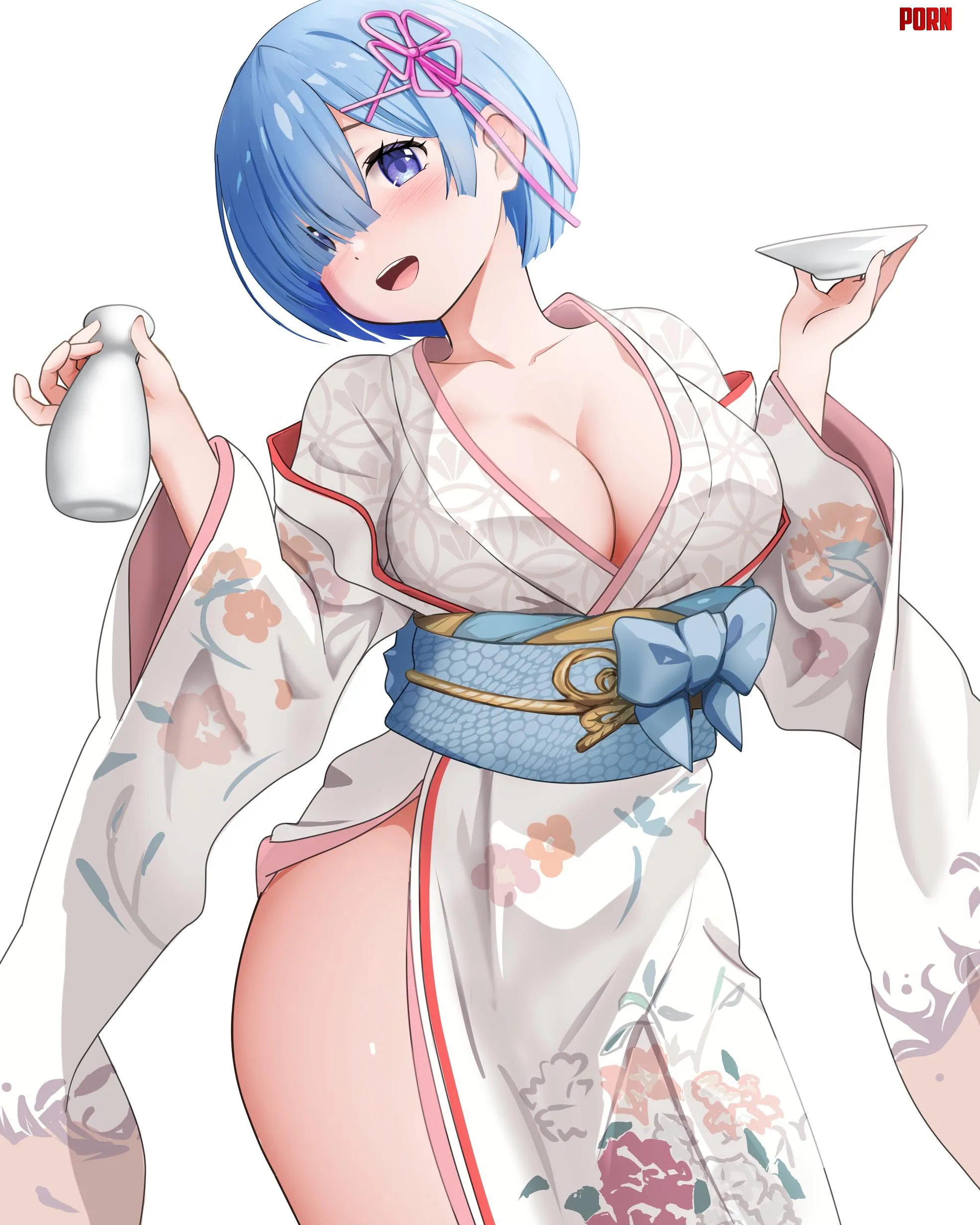 Rem wants to drink sake ReZero by marxsander2016