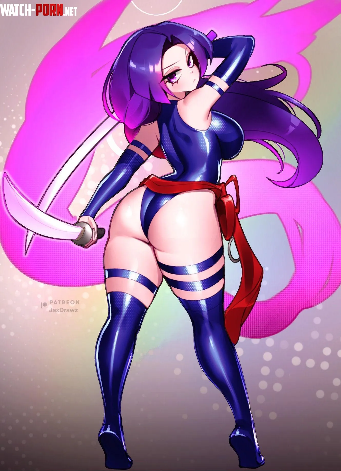 Psylockes big booty Jax Marvel by Terran117
