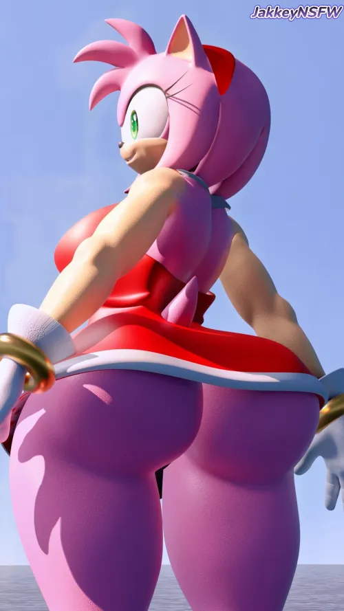 Thumbnail Amy on the Beach JakkeyNSFW by Kally_m1 in SonicPorn