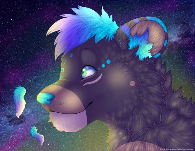 Thumbnail Sky Full of Stars: A Furry Delight by HollyFlowerPower