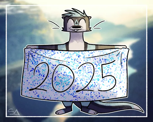 Thumbnail Cheers to a Furrylicious New Year! | BassBoneSupremacy | furry