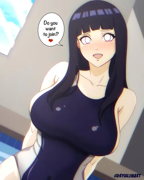 Thumbnail Seductively Sweet: Hinata Hyuga from Naruto by RyuujinArt