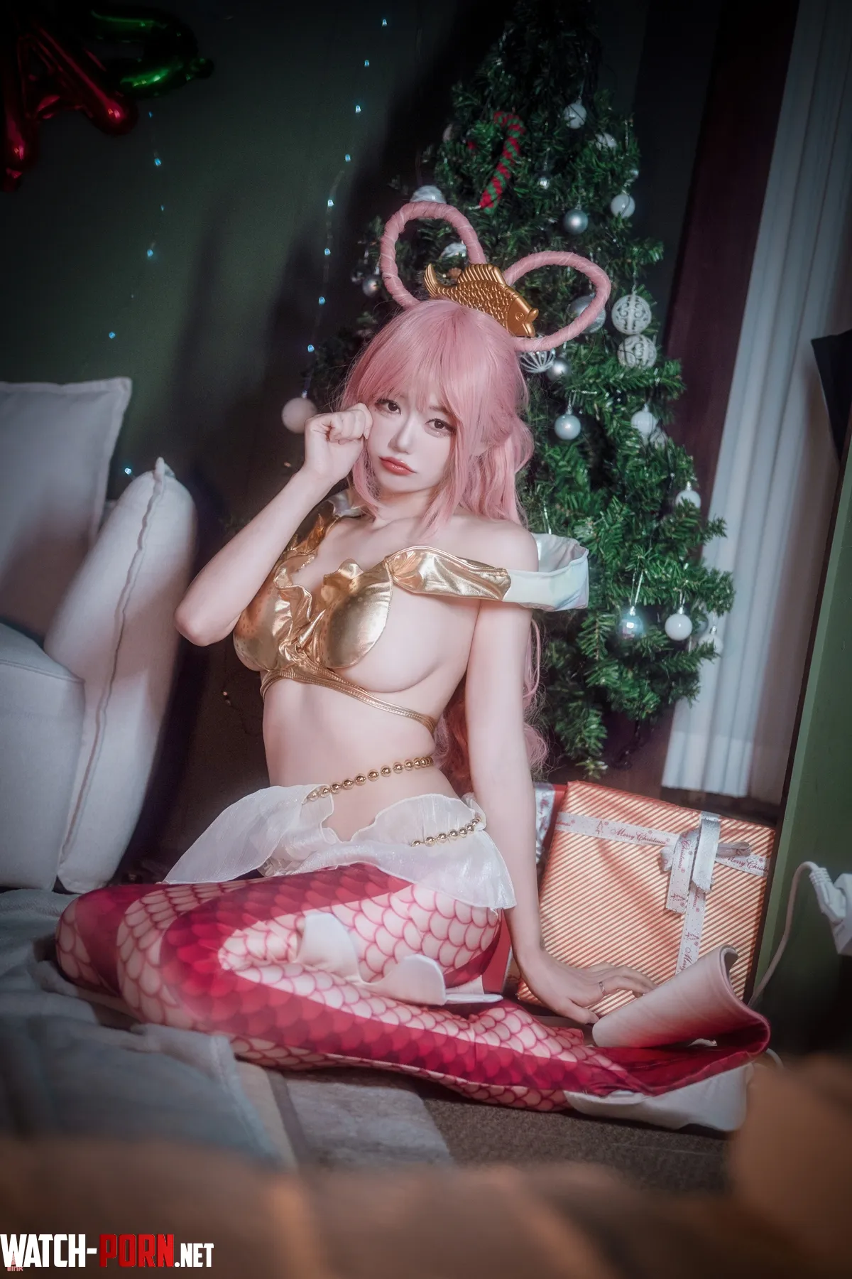 Shirahoshi Christmas by Berryn by _trapd00r_