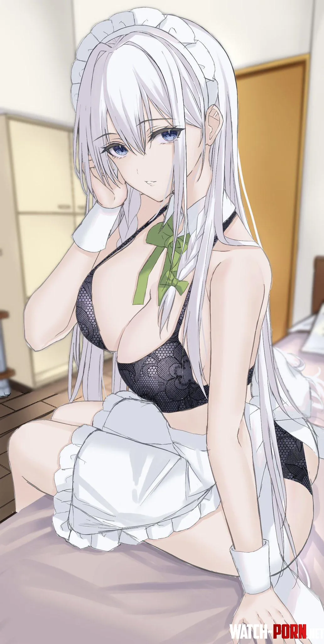 Long haired Sakuya Touhou by marxsander2016