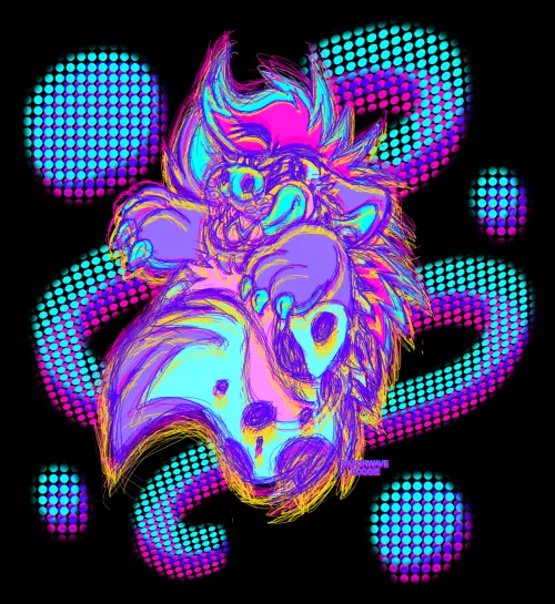 Thumbnail Furry Art: I Drew This Thing by VaporwaveDoggie