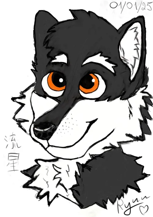 Thumbnail zHappyWolf's First Digital Art Journey in the Furry World – Feedback Welcome