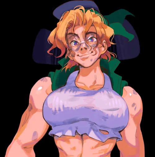 Thumbnail Metal Slug Fio RelusionH Drawing by TheTMoneyMan - fitdrawngirls